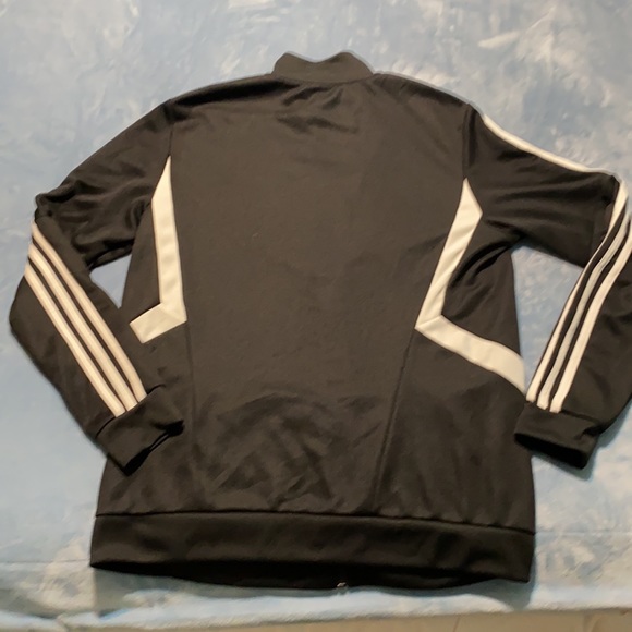 Adidas Climalite Black and White Jacket - Picture 5 of 5